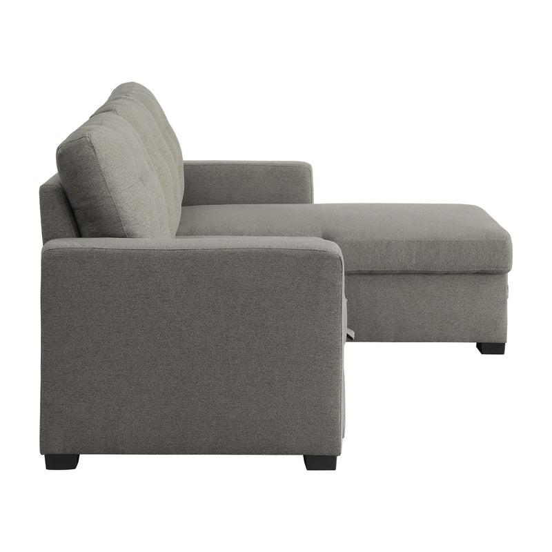 Homelegance Cornish Fabric 2 pc Sectional 9314GY*SC IMAGE 3