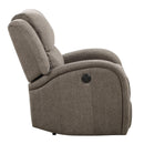 Homelegance Foxcroft Power Fabric Recliner 9316BR-1PW IMAGE 3
