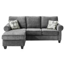 Homelegance Desboro Fabric 2 pc Sectional 9317GY-3SC IMAGE 4
