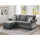 Homelegance Desboro Fabric 2 pc Sectional 9317GY-3SC IMAGE 9