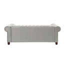 Homelegance Welwyn Stationary Fabric Sofa 9326GY-3 IMAGE 3