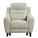 Homelegance Conrad Power Leather Match Recliner 9337CR-1PW IMAGE 2