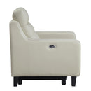 Homelegance Conrad Power Leather Match Recliner 9337CR-1PW IMAGE 3