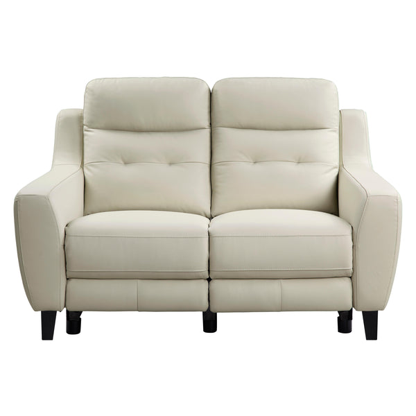 Homelegance Conrad Power Reclining Leather Match Loveseat 9337CR-2PW IMAGE 1