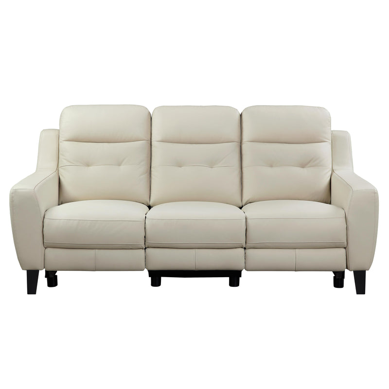 Homelegance Conrad Reclining Leather Match Sofa 9337CR-3PW IMAGE 1