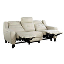 Homelegance Conrad Reclining Leather Match Sofa 9337CR-3PW IMAGE 4