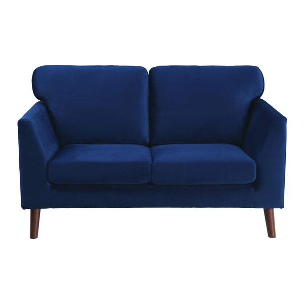 Homelegance Tolley Stationary Fabric Loveseat 9338BU-2 IMAGE 1