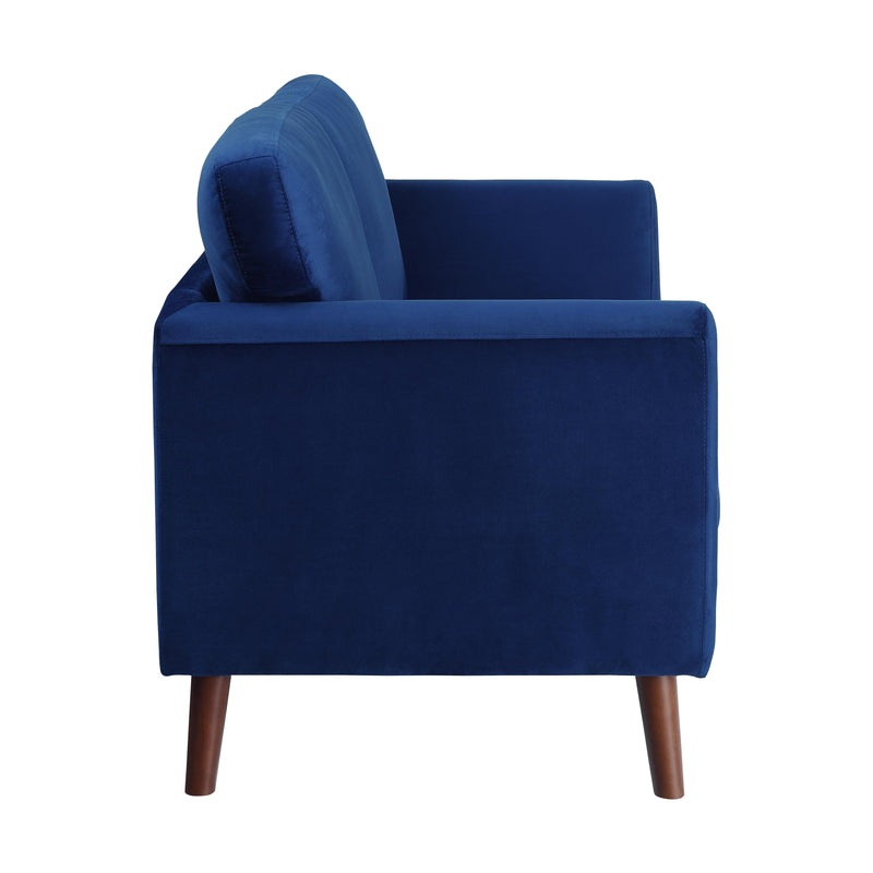 Homelegance Tolley Stationary Fabric Loveseat 9338BU-2 IMAGE 3