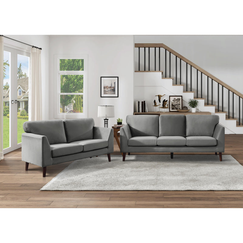Homelegance Tolley Stationary Fabric Sofa 9338GY-3 IMAGE 5