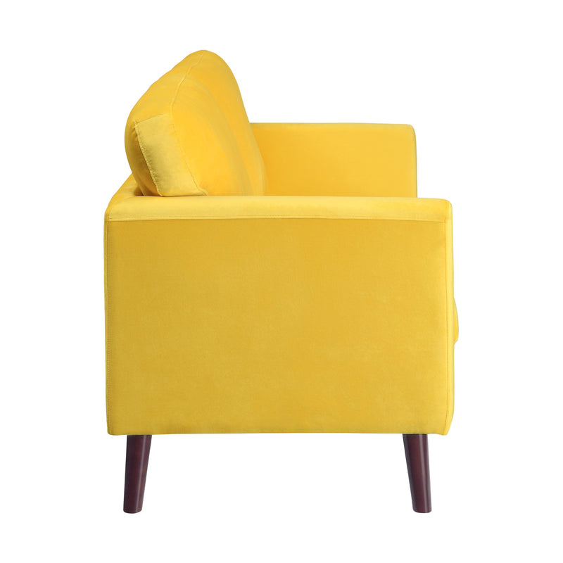 Homelegance Tolley Stationary Fabric Loveseat 9338YW-2 IMAGE 3
