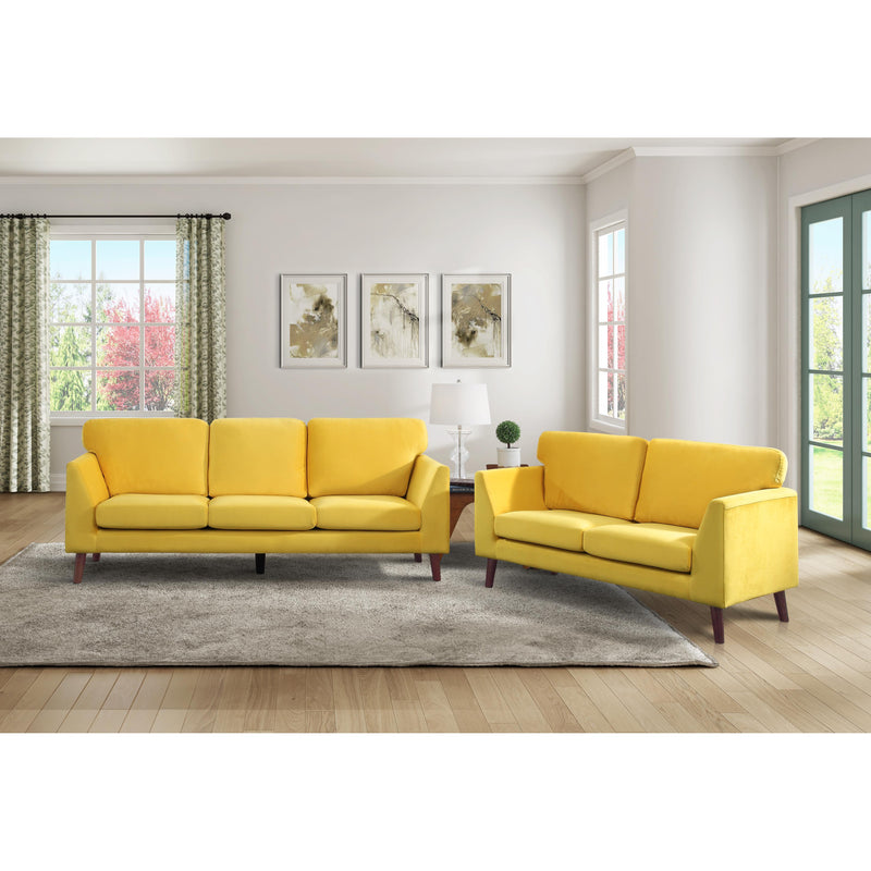 Homelegance Tolley Stationary Fabric Loveseat 9338YW-2 IMAGE 6