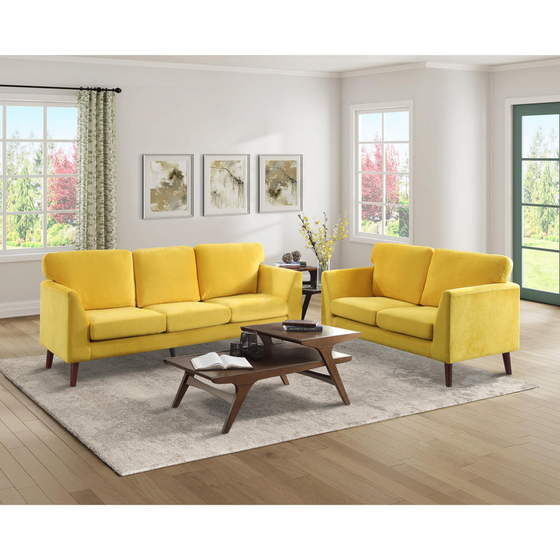 Homelegance Tolley Stationary Fabric Sofa 9338YW-3 IMAGE 4