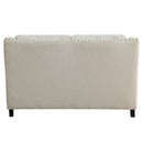 Homelegance Halton Stationary Fabric Loveseat 9339BE-2 IMAGE 4