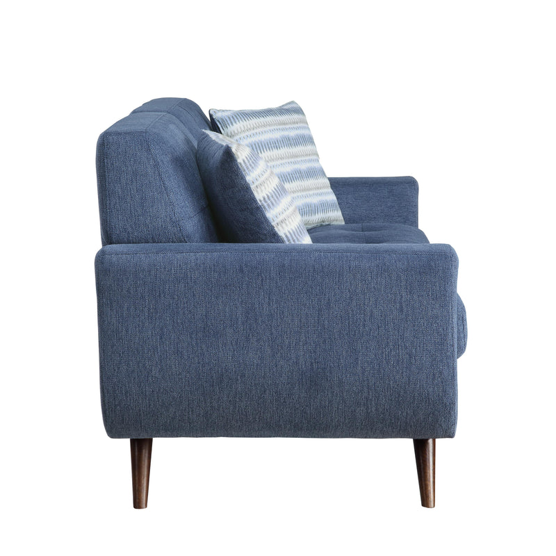 Homelegance Amberley Stationary Fabric Loveseat 9347BU-2 IMAGE 3