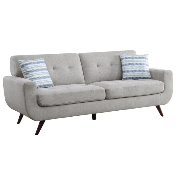 Homelegance Amberley Stationary Fabric Sofa 9347GY-3 IMAGE 1