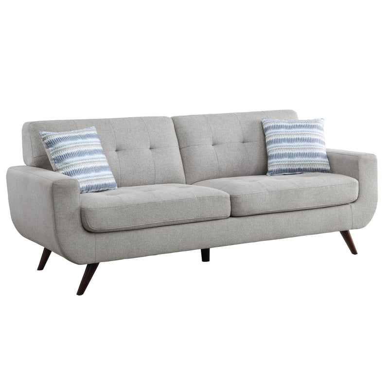 Homelegance Amberley Stationary Fabric Sofa 9347GY-3 IMAGE 1