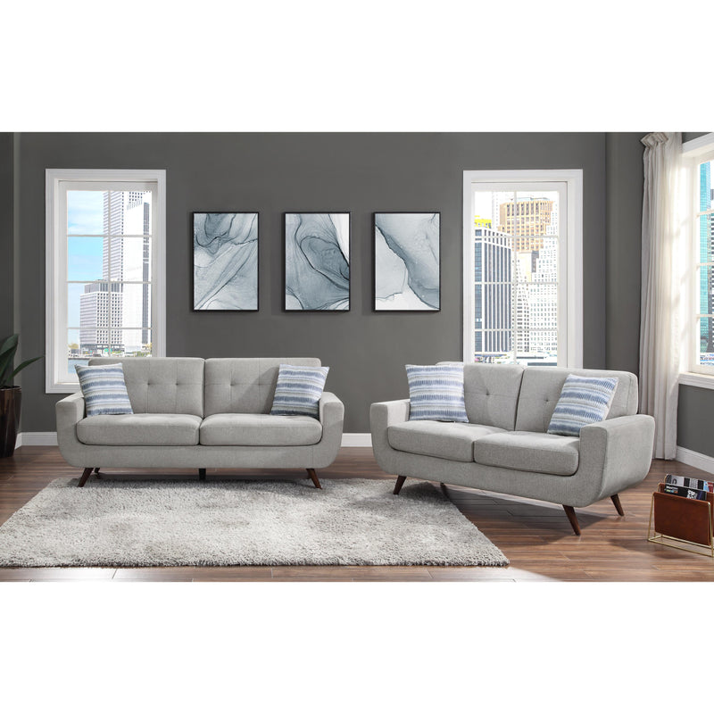 Homelegance Amberley Stationary Fabric Sofa 9347GY-3 IMAGE 5
