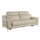 Homelegance Antonio Reclining Leather Match Sofa 9360BEG-3PW* IMAGE 2