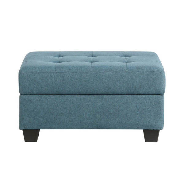 Homelegance Dunstan Fabric Storage Ottoman 9367BU-4 IMAGE 1