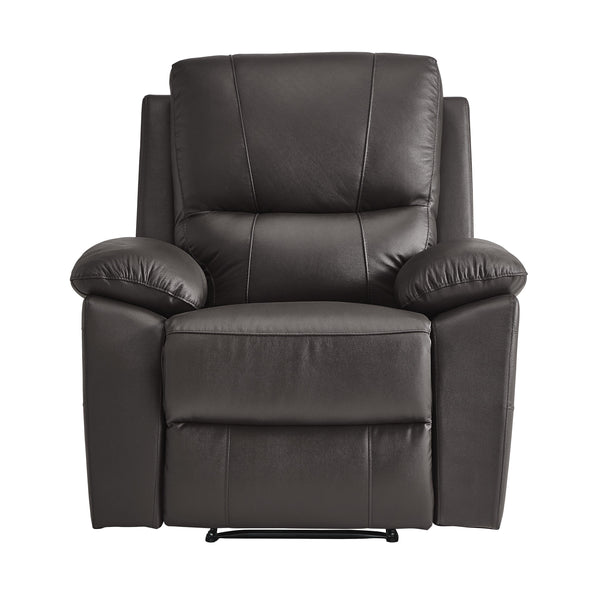 Homelegance Dawson Fabric Recliner 9368BRW-1 IMAGE 1