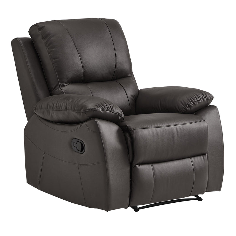 Homelegance Dawson Fabric Recliner 9368BRW-1 IMAGE 2
