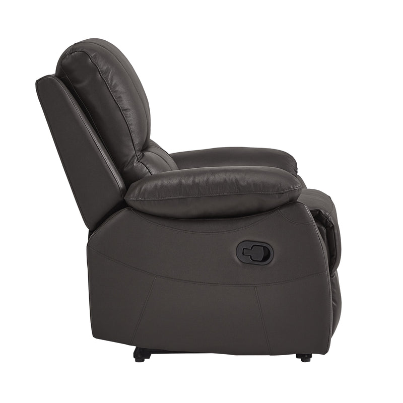 Homelegance Dawson Fabric Recliner 9368BRW-1 IMAGE 3