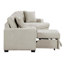 Homelegance Logansport Fabric 2 pc Sectional 9401BEG*22LRU IMAGE 4