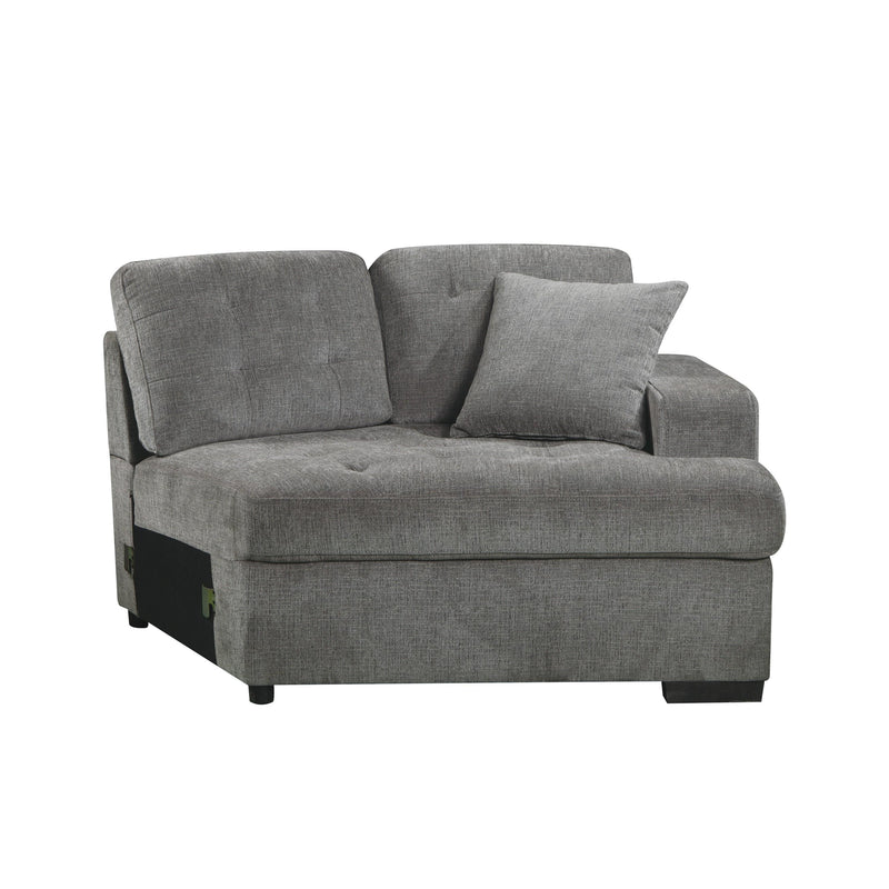 Homelegance Logansport Fabric 2 pc Sectional 9401GRY*22LRU IMAGE 7
