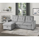 Homelegance Carolina Fabric 2 pc Sectional 9402GRY*SC IMAGE 16