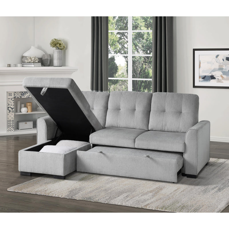 Homelegance Carolina Fabric 2 pc Sectional 9402GRY*SC IMAGE 18