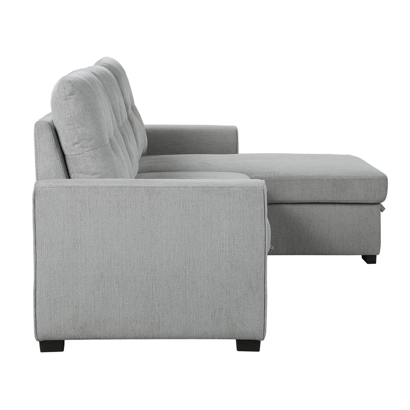Homelegance Carolina Fabric 2 pc Sectional 9402GRY*SC IMAGE 3