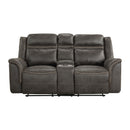 Homelegance Boise Reclining Fabric Loveseat 9426-2 IMAGE 1