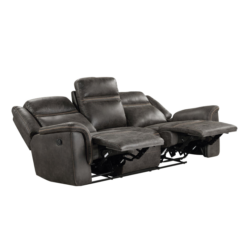 Homelegance Boise Reclining Fabric Sofa 9426-3 IMAGE 4