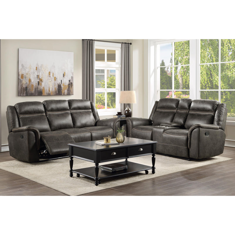Homelegance Boise Reclining Fabric Sofa 9426-3 IMAGE 6