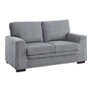 Homelegance Morelia Stationary Fabric Loveseat 9468DG-2 IMAGE 2