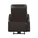 Homelegance Wiley Power Leather Look Recliner 9478BRW-1PW IMAGE 4