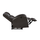 Homelegance Wiley Power Leather Look Recliner 9478BRW-1PW IMAGE 5