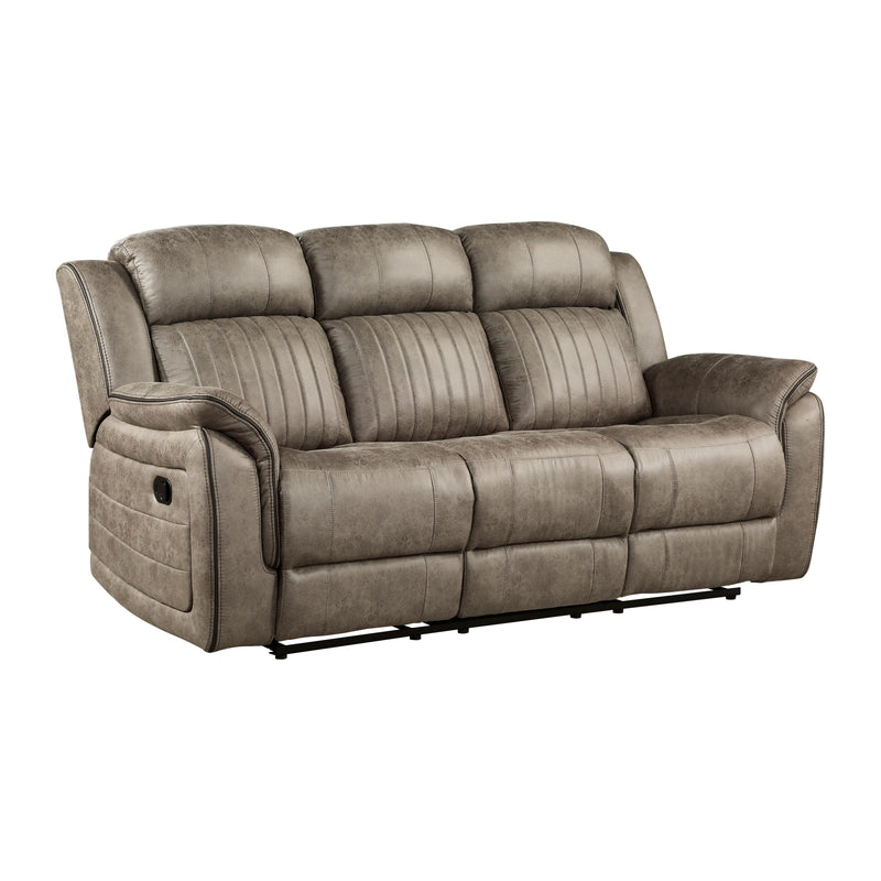 Homelegance Centeroak Reclining Fabric Sofa 9479SDB-3 IMAGE 2