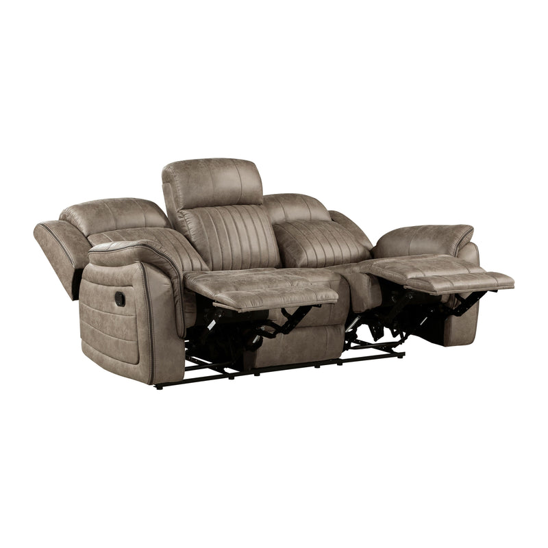 Homelegance Centeroak Reclining Fabric Sofa 9479SDB-3 IMAGE 4
