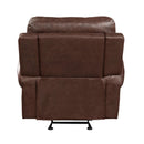 Homelegance Granville Glider Fabric Recliner 9488BR-1 IMAGE 4