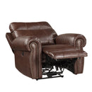Homelegance Granville Power Fabric Recliner 9488BR-1PW IMAGE 5