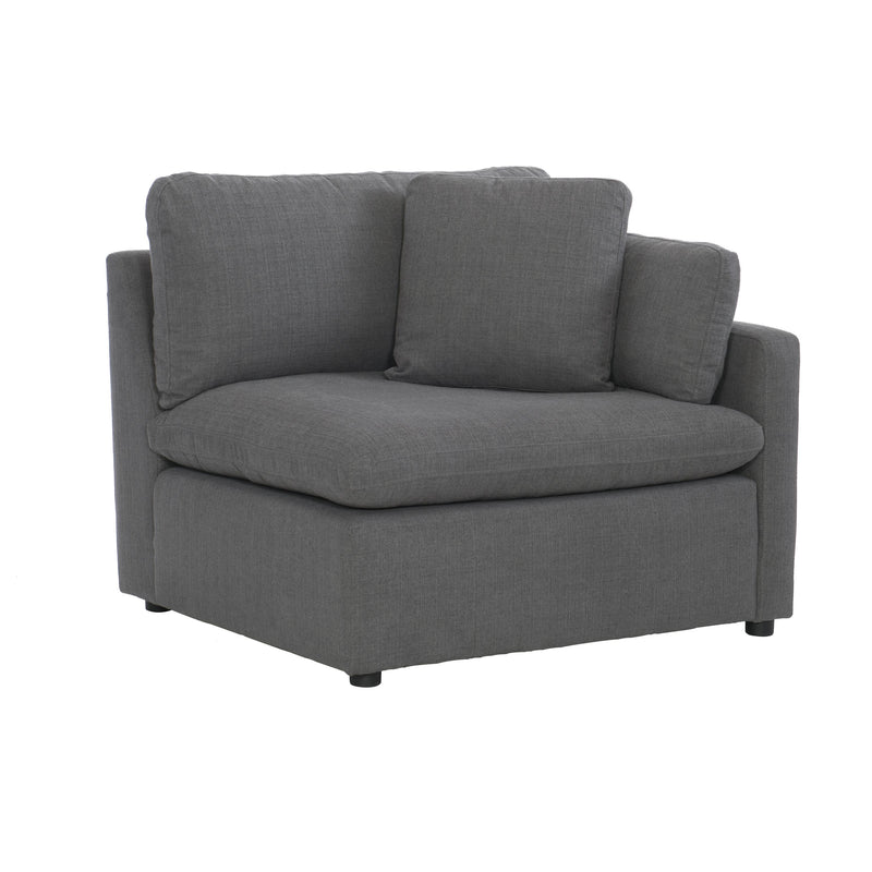 Homelegance Howerton Stationary Fabric Loveseat 9544GY-2* IMAGE 5