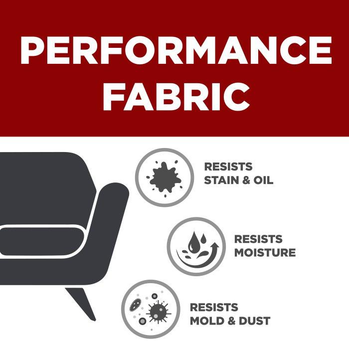 Homelegance Howerton Stationary Fabric Loveseat 9544GY-2* IMAGE 8
