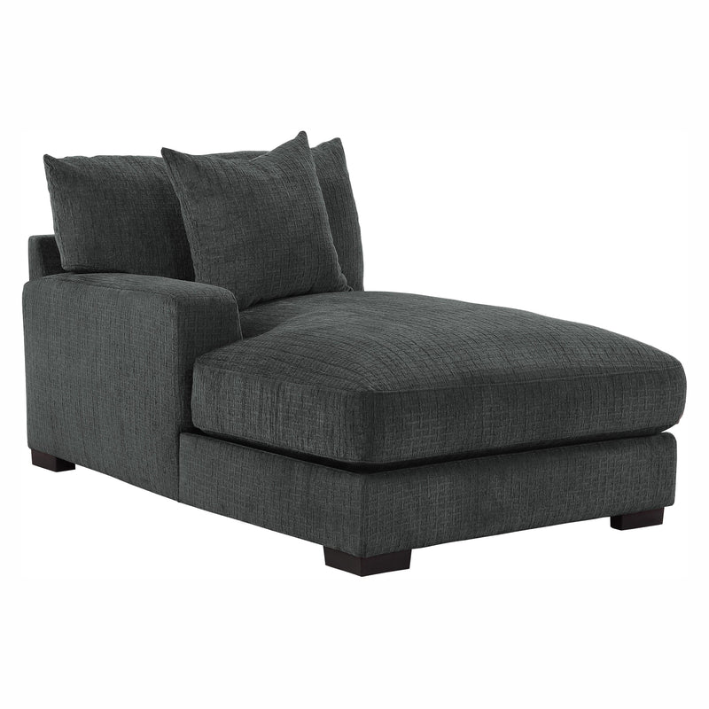 Homelegance Worchester Fabric 2 pc Sectional 9857DG*2LC2R IMAGE 2