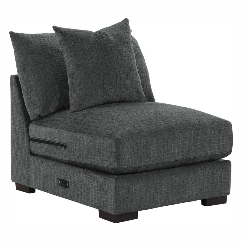 Homelegance Worchester Fabric 4 pc Sectional 9857DG*42L2R IMAGE 5