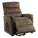 Homelegance Miralina Fabric Lift Chair with Heat and Massage 9868BRW-1LT IMAGE 4