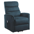 Homelegance Miralina Fabric Lift Chair with Heat and Massage 9868BUE-1LT IMAGE 2