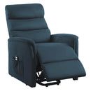 Homelegance Miralina Fabric Lift Chair with Heat and Massage 9868BUE-1LT IMAGE 4