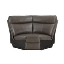 Homelegance Maroni Power Reclining Leather Match 6 pc Sectional 8259RFDB*6SCPWH IMAGE 15
