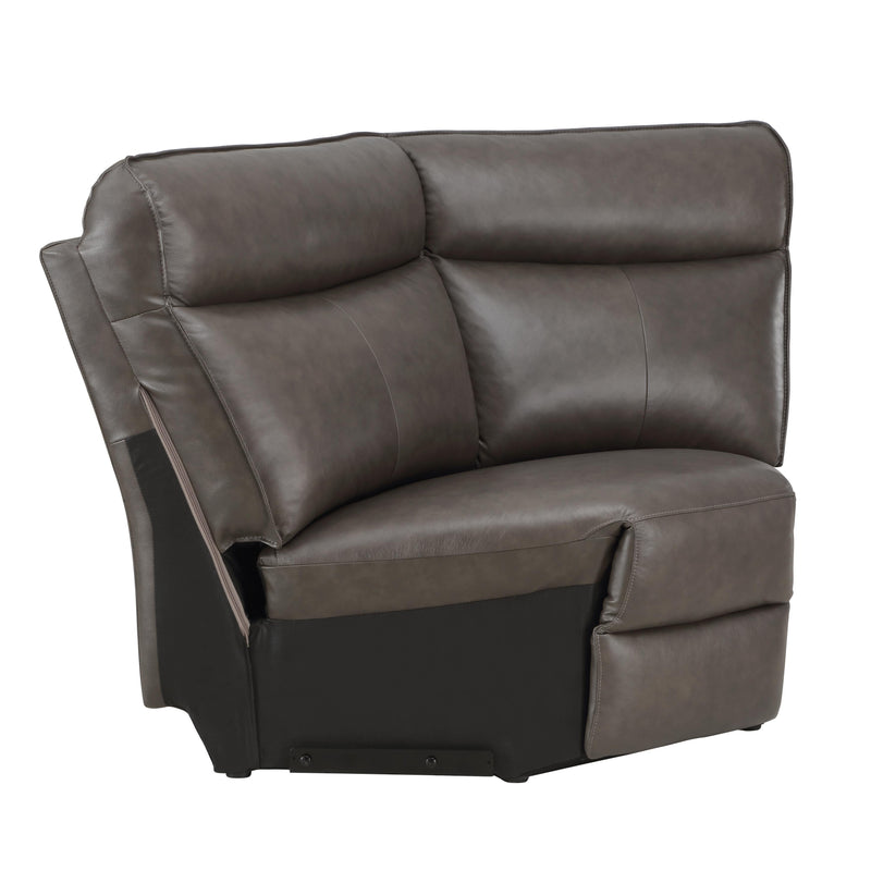 Homelegance Maroni Power Reclining Leather Match 6 pc Sectional 8259RFDB*6SCPWH IMAGE 16